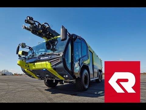 The new PANTHER - Rosenbauer ARFF vehicle