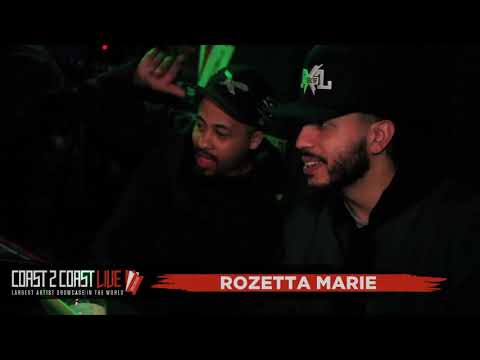 Rozetta Marie (@RozettaMarieEnt) Performs at Coast 2 Coast LIVE | Philadelphia Edition 1/12/18