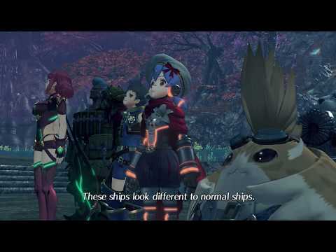 Xenoblade Chronicles 2 Cutscene 045 - Rampant Tensions in Fonsa Myma - JAPANESE
