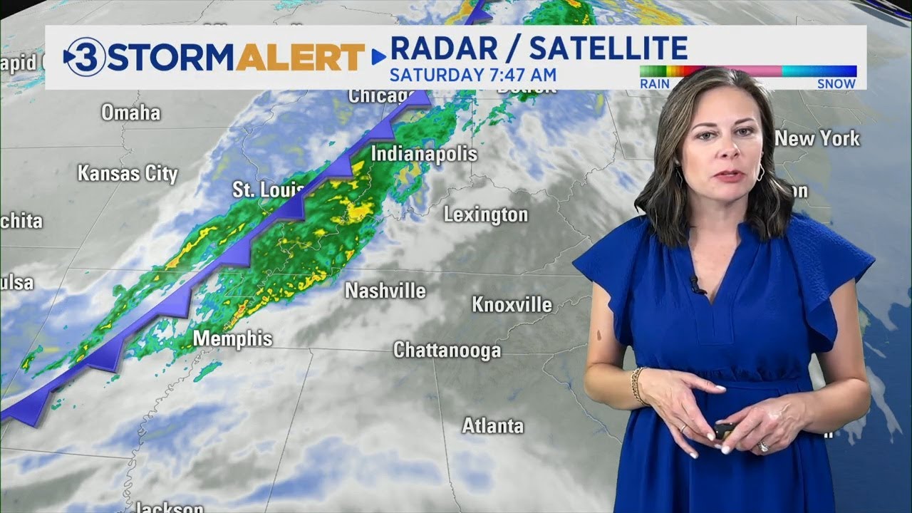 Tiffany Savona's Saturday morning forecast