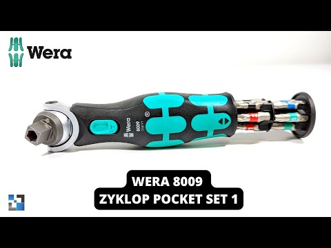 LANÇAMENTO WERA 8009 ZYKLOP POCKET, A VENDA NO BRASIL!