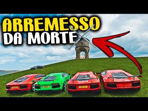 ARREMESSO DA MORTE NO MOINHO DE VENTO - FORZA HORIZON 4 GAMEPLAY