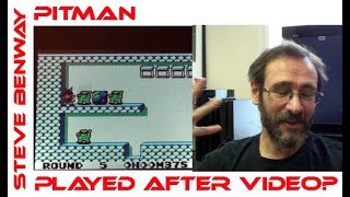 Pitman on Game Boy / Q&A: Games played after making videos of them?