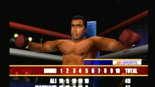 EA Sports Knockout Kings 2000 (Playstation) Game Play