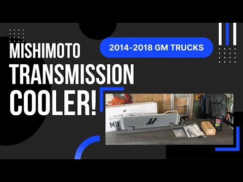 Mishimoto Performance Transmission Cooler Install - 2015 Silverado.