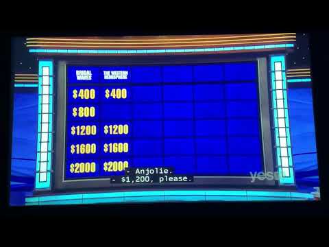 Double Jeopardy, Jonathan Fisher Day 8 - $8,000 WAGER on 3rd Daily Double (10/20/21)