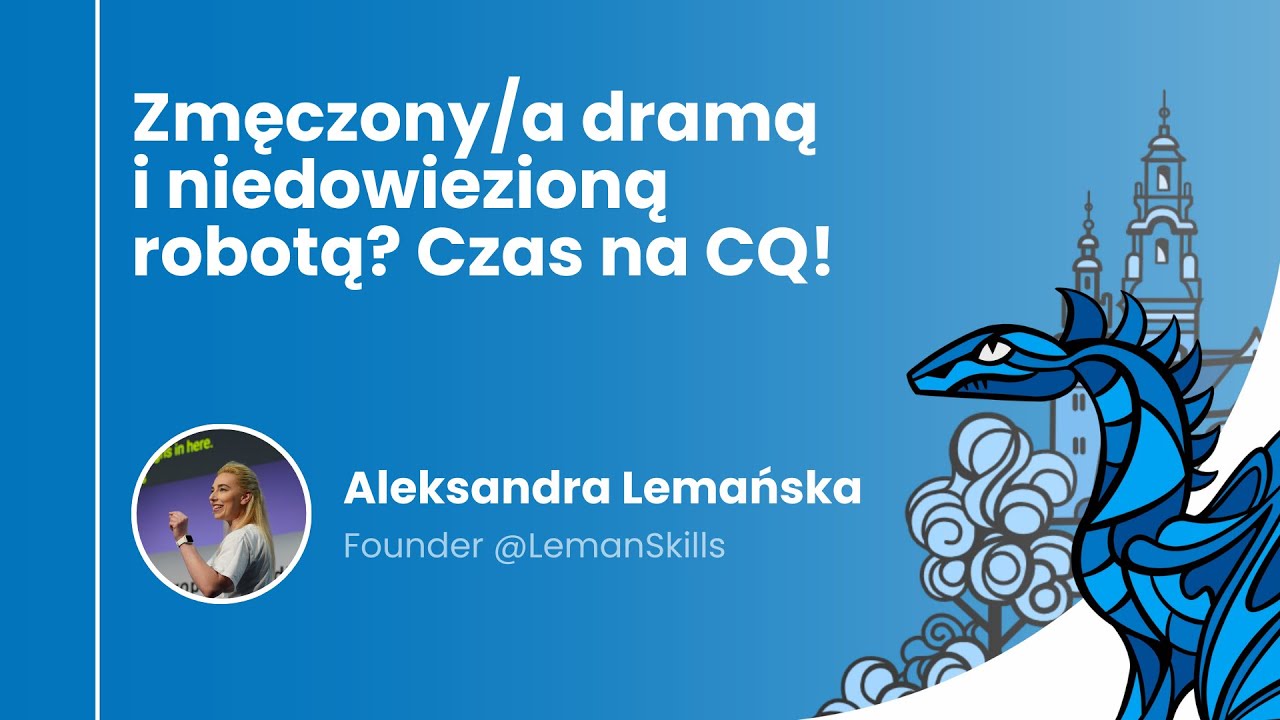 Zmęczony/a dramą i niedowiezioną robotą? Czas na CQ!
