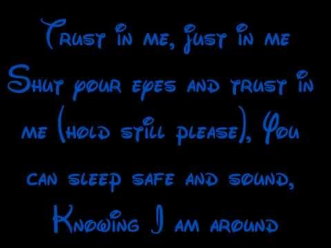 Trust In Me - The Jungle Book Lyrics HD