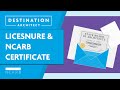 Destination Architect: Licensure & NCARB Certificate