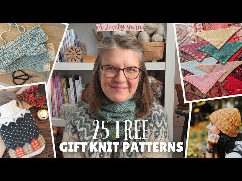 Need Gift Ideas? Try These 25 Free Knitting Patterns!