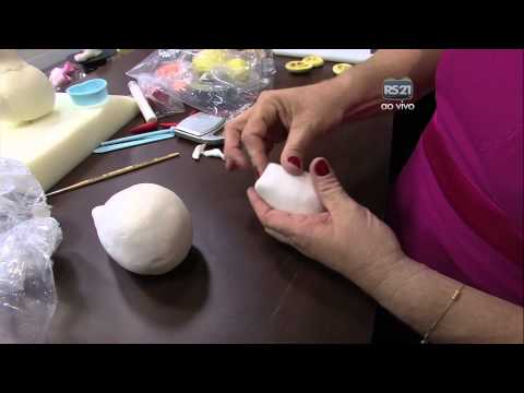 Mulher.com 04/09/2014 Eléia Conti - Chicken appetizer Part 1/2