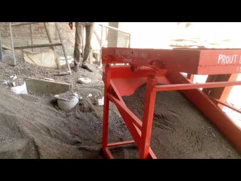 Sand screening vibration machine