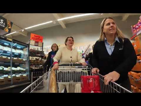 1 minuut gratis winkelen lidl middelharnis