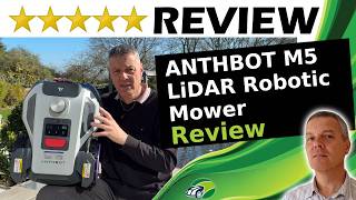 No Wires, No RTK! ANTHBOT M5 LiDAR Robotic Mower Review & Test