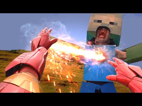 Minecraft Real  "Avengers Mod" POV 2  創世神真人版 流浪商人的復仇