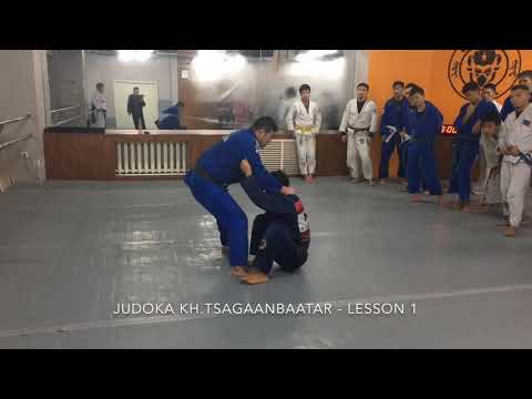 Judoka Kh.Tsagaanbaatar at Garuda MMA -  Lesson 1