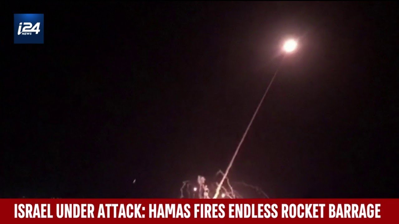 Hamas Fires Endless Rocket Barrage into Israel