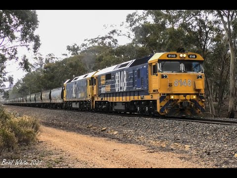 8148 and BL27 power up Gooseberry Hill on 7936V Birchip grain- 6/6/21