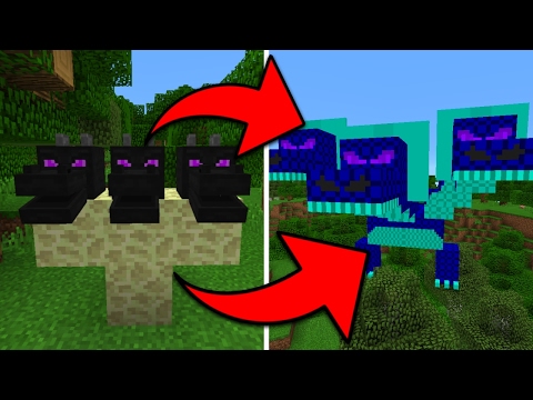 How To SPAWN Hydra Dragon Boss in Minecraft Pocket Edition 