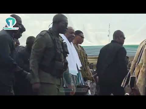 President Mahama Pays Homage at Dagbon Regent’s Enskinment in Yendi