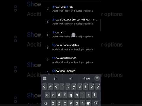 How To Remove Realme touch pointer /Indicator | How to disable touches onScreen 2025 #viral #shorts