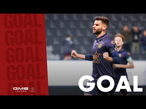 GOAL!  Mario González maakt de 1 - 2 tegen KAS Eupen