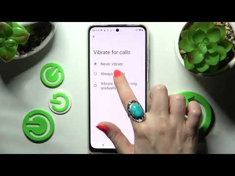 How to Find and Enter the Vibration Settings on MOTOROLA Moto G42
