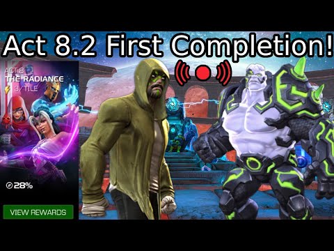 Live! Act 8.2 Completion Time! | Marvel Contest Of Champions