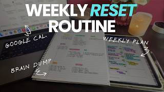The Weekly Reset That Actually Sticks (No Burnout)