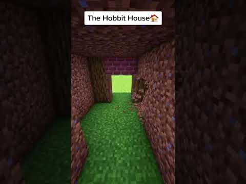 HellFrozen - Minecraft The Hobbit House🛖 #shorts