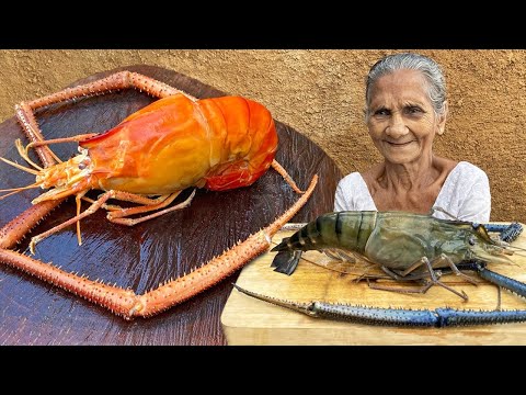 Delicious Lobster Curry with Coconut Milk | Whole Lobster Recipe | King Size Lobster by Grandma Menu
