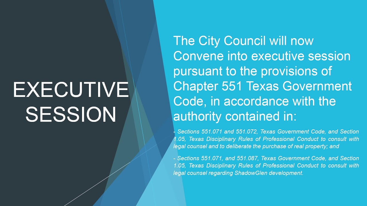 City Council Called Special Session - March 4th 2024