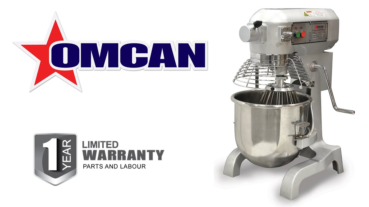 Video thumbnail for 20 qt Standard-Duty Planetary Mixer with Guard and Timer - 110V, 1120W