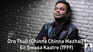 Oru Thuli (Chinna Chinna Mazhai)  En Swasa Kaatre 