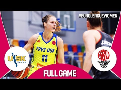 ZVVZ USK Praha (CZE) v ESBVA-LM (FRA) - Full Game - EuroLeague Women 2017-18