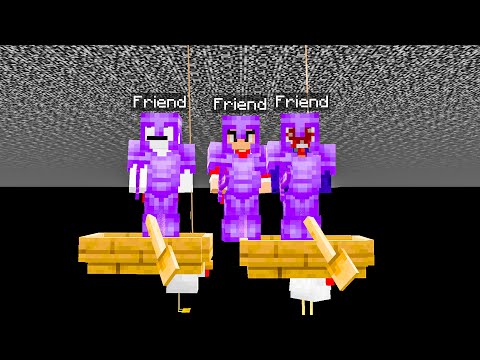 Trapping My Friends Under Bedrock to Get REVENGE