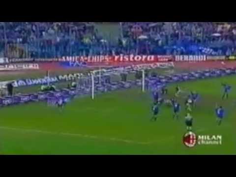 Serie A 1998-1999, day 16 Empoli - Milan 1-1 (Di Napoli, Ziege)