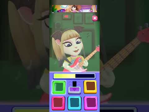 My Talking Angela 2 - Playing Guitar In Music Studio