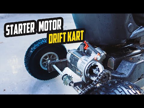 I Build a Starter electric Go Kart at Home