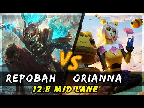 Repobah - Yasuo vs Orianna MID Patch 12.8 - Yasuo Gameplay