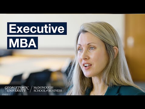 Executive MBA Academics | McDonough School of Business |    Georgetown University