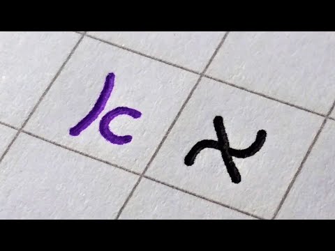 How to write the Hebrew alphabet in print and cursive | Neat and clean handwriting