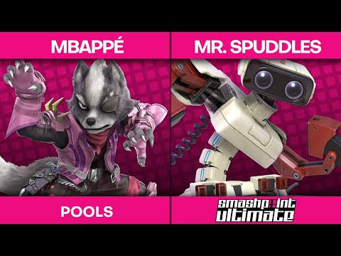 SmashPoint Ultimate 1 - WR1 Pools - Mr. Spuddles (ROB) vs Mbappé (Wolf)