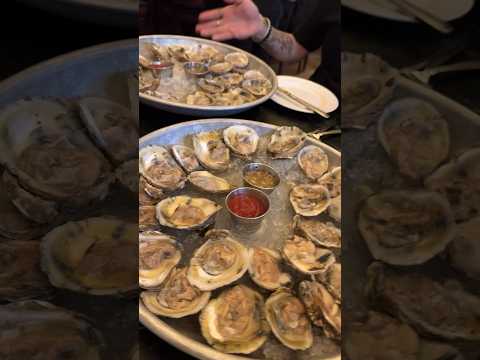 My attempt at eating 48 oysters