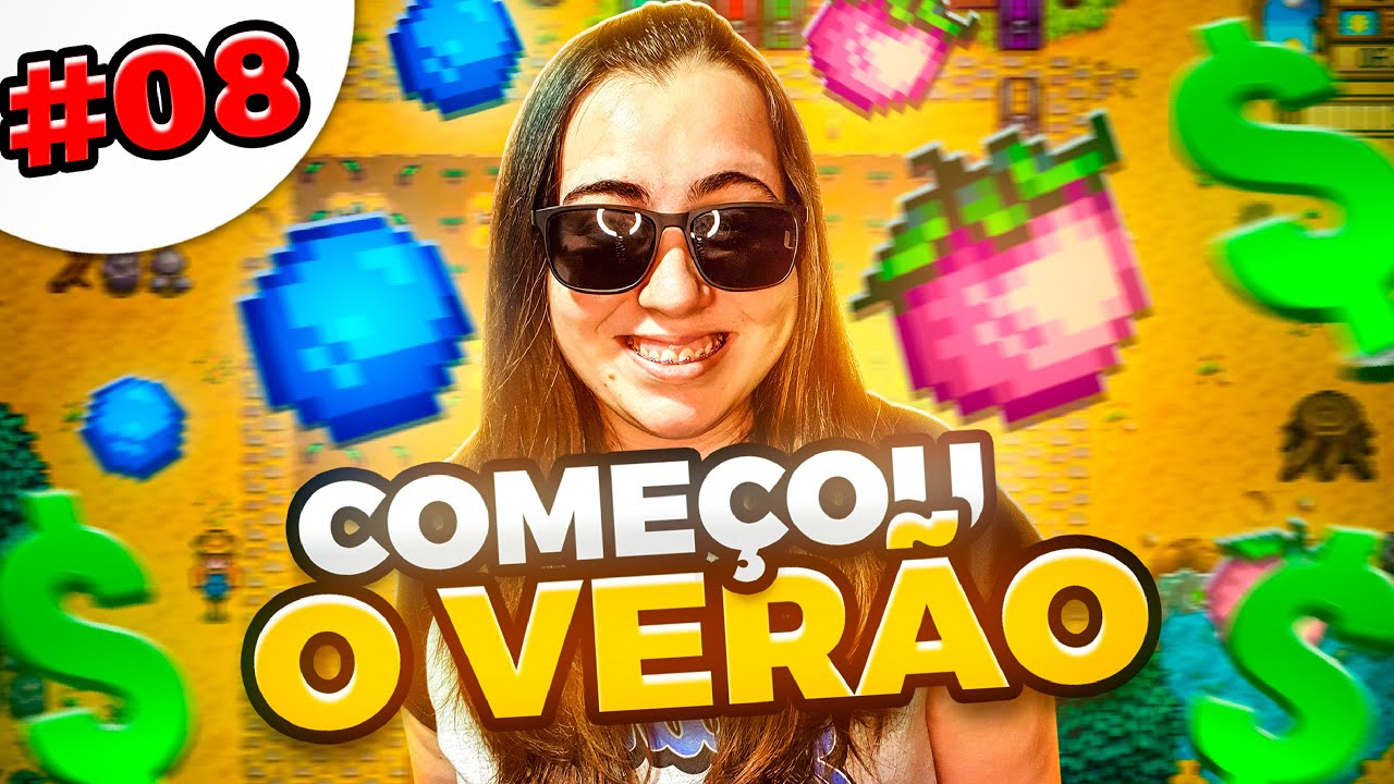 O QUE FAZER NO VERÃO COM DICAS - Como jogar Stardew Valley #08