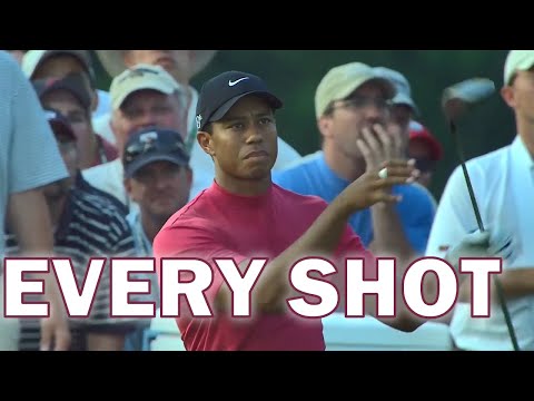 Tiger Woods 2007 US Open Final Round | Every Shot Back Nine