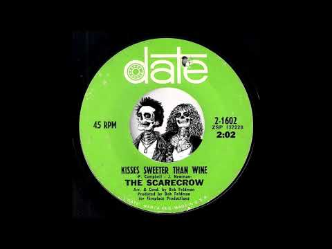 The Scarecrow - Kisses Sweeter Than Wine [Date] 1968 Garage Psych 45 Video
