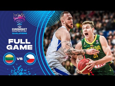 Lithuania v Czech Republic - Full Game - FIBA EuroBasket Qualifiers 2022