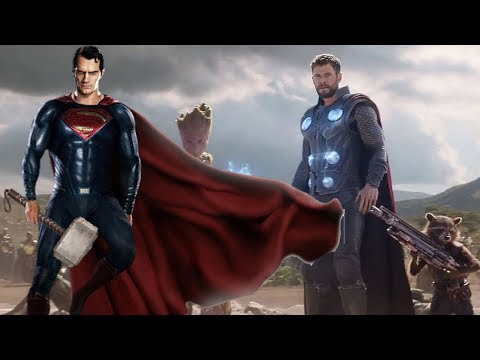“Superman arrives w Avengers Infinity War OST" (By Samuel Garcia on Instagram)