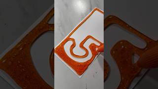 The Secret Glitter Glue Name Art Trick